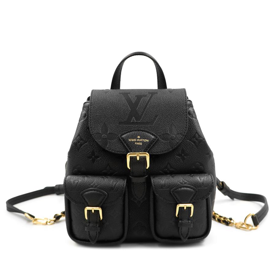 （新品・未使用品）ルイ ヴィトン LOUIS VUITTON バックアップ リュック デイパック バックパック モノグラムアンプラント レザー ノワール ブラック ゴールド金具 M47072 LOUIS VUITTON（ルイ・ヴィトン） （新品・未使用品）ルイ ヴィトン