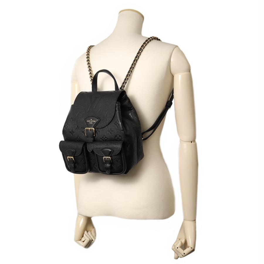 ルイヴィトン モノグラム アンプラント バックアップ リュックサック 新品同様 ルイヴィトン☆アンプラント レザー バックアップ☆関税込み (Louis