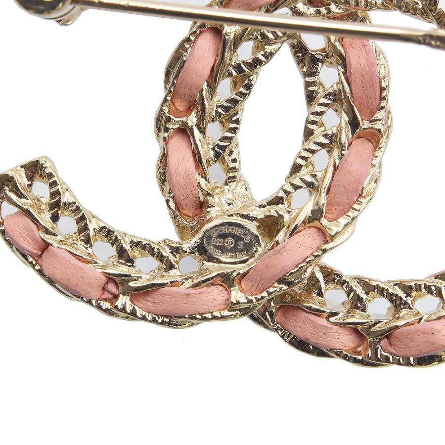 シャネル ココマーク チェーン ブローチ レザー ( CHANEL（シャネル） （新品・未使用品）シャネル ココマーク チェーン