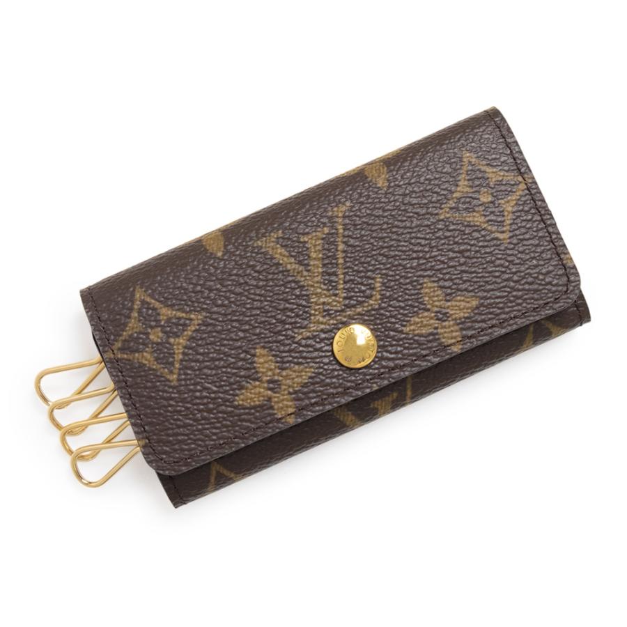 （未使用保管品）ルイ ヴィトン LOUIS VUITTON ミュルティクレ 4 キーケース モノグラム ブラウン ゴールド金具 M62631 M69517 箱付 LOUIS VUITTON（ルイ・ヴィトン） （未使用保管品）ルイ ヴィトン