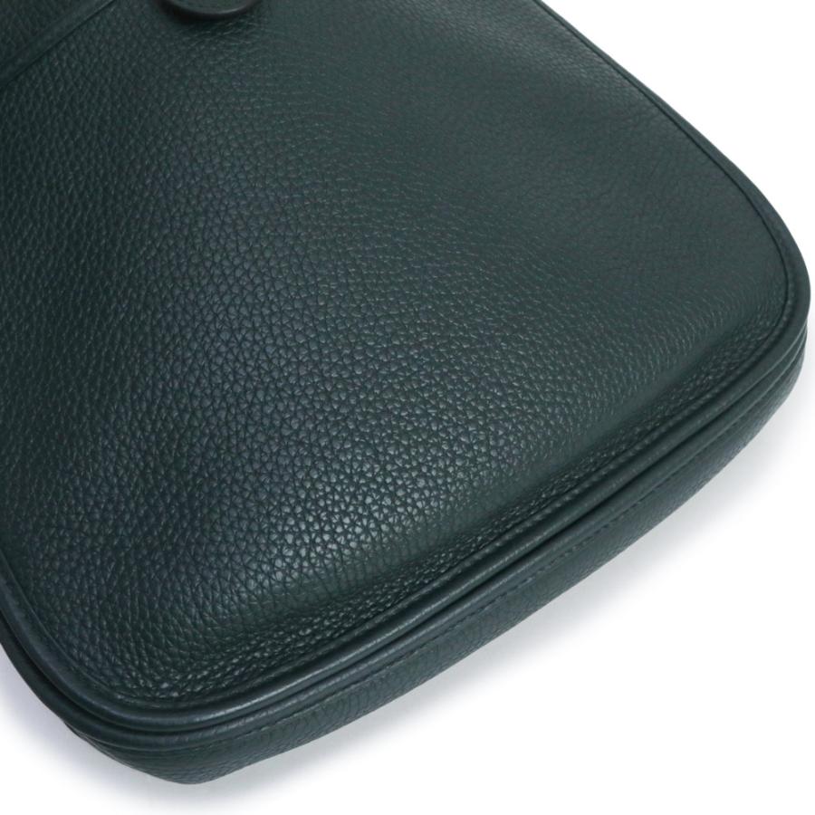 （中古）HERMES エルメス エブリン エヴリン 3 トロワ 29 PM トリヨンクレマンス ヴェールシプレ Y刻印 ショルダーバッグ 斜め掛け レザー ゴールド金具