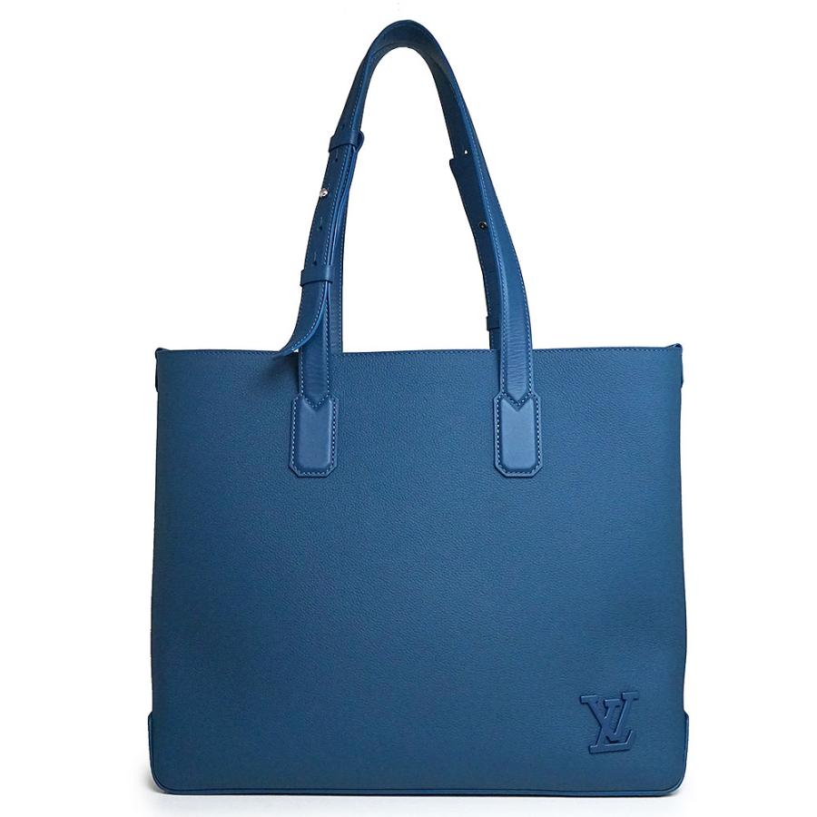 （未使用　展示品）ルイ ヴィトン LOUIS VUITTON LV アエログラム ファストライン トートバッグ カウハイドレザー ブルー シルバー金具 M23707 LOUIS VUITTON（ルイ・ヴィトン） （未使用 展示品）ルイ ヴィトン