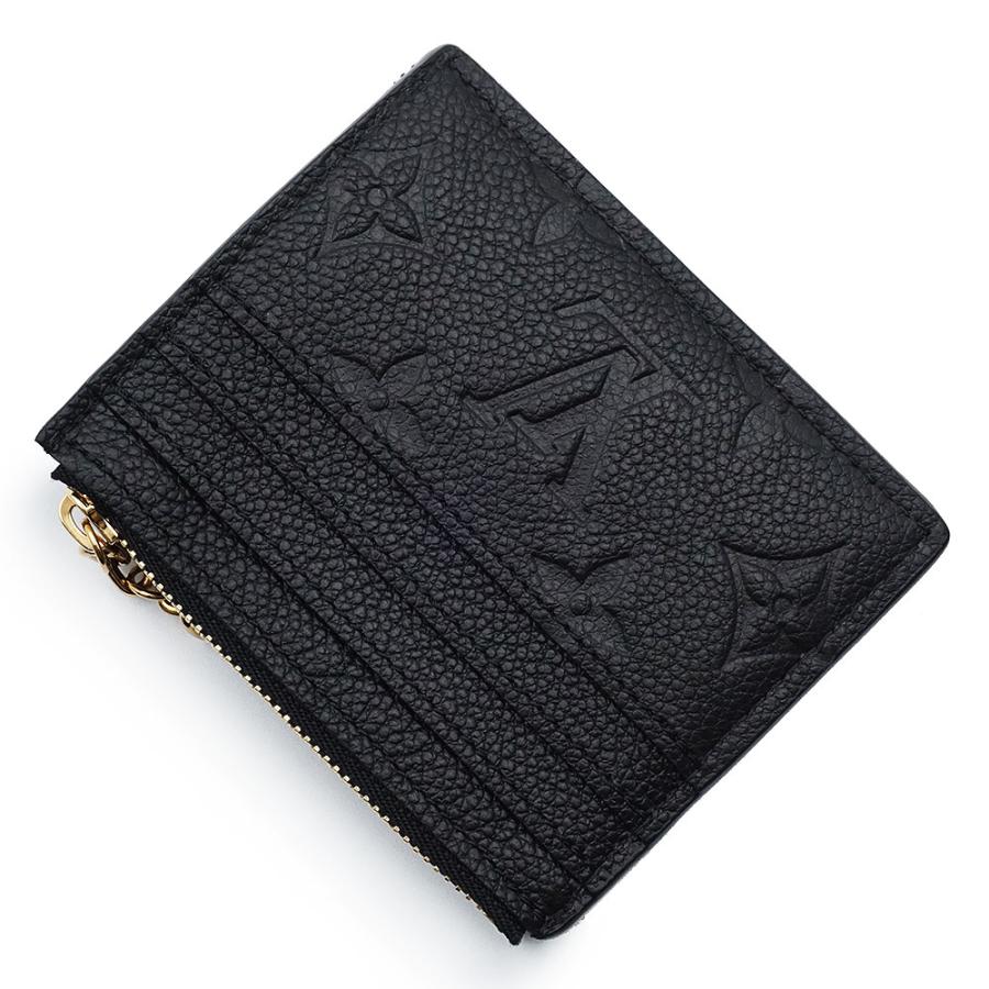ルイヴィトン アンプラント ポルトカルトフローラ ミニ財布 黒 LOUIS VUITTON（ルイ・ヴィトン） （未使用 展示品）ルイ ヴィトン