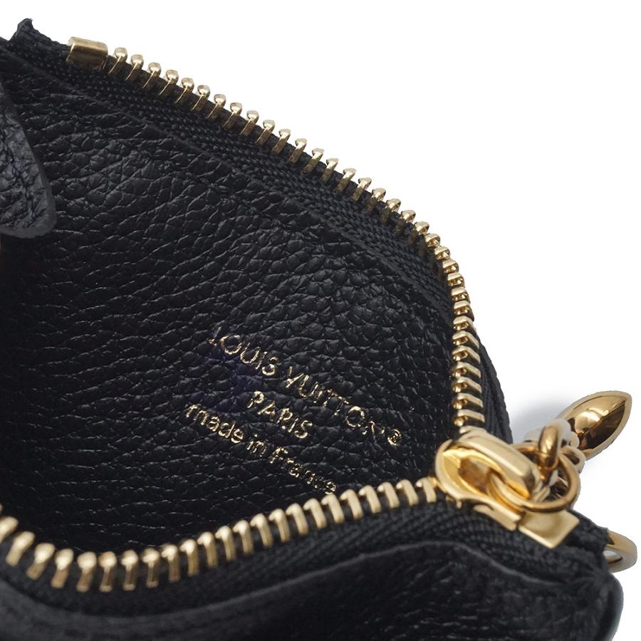 ルイヴィトン アンプラント ポルトカルトフローラ ミニ財布 黒 Louis Vuitton ルイヴィトン ポルト カルト・フローラ ミニ財布 (Louis