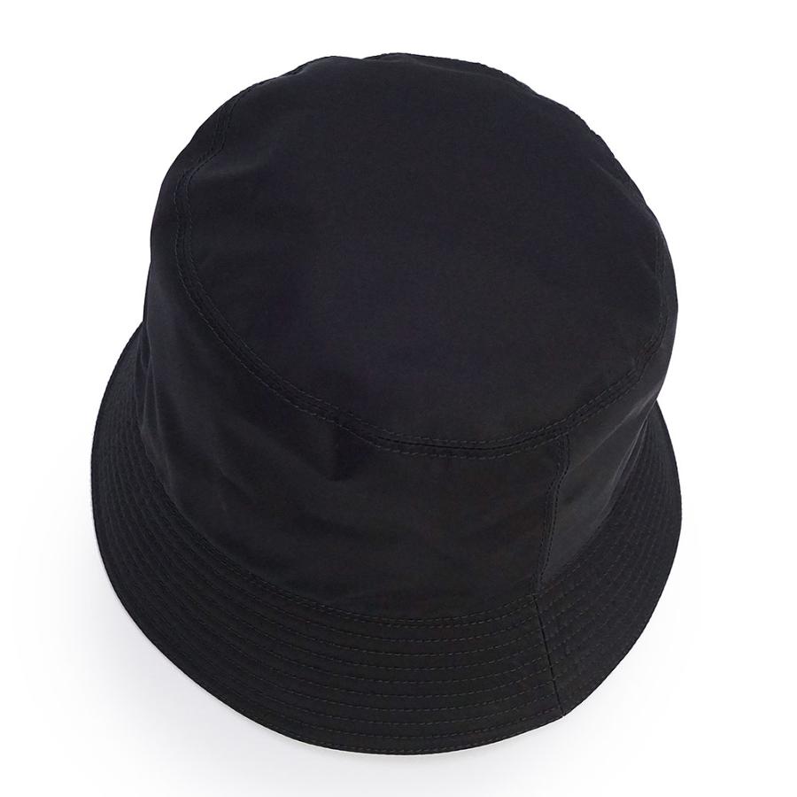 プラダ　PRADA RE-NYLONバケットハット　ブラック　L 中古・古着通販】PRADA (プラダ) Re-Nylon バケットハット ブラック