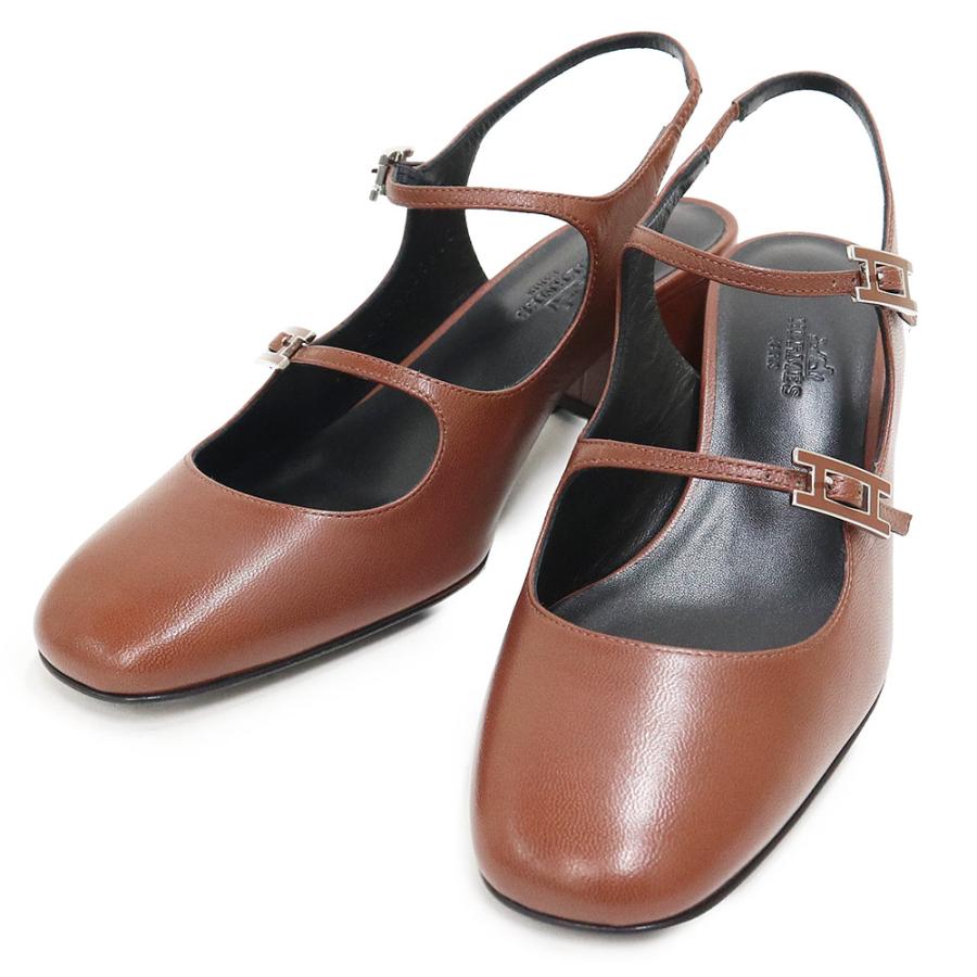 HERMES（エルメス） （未使用保管品）エルメス ジャッキー 50 パンプス