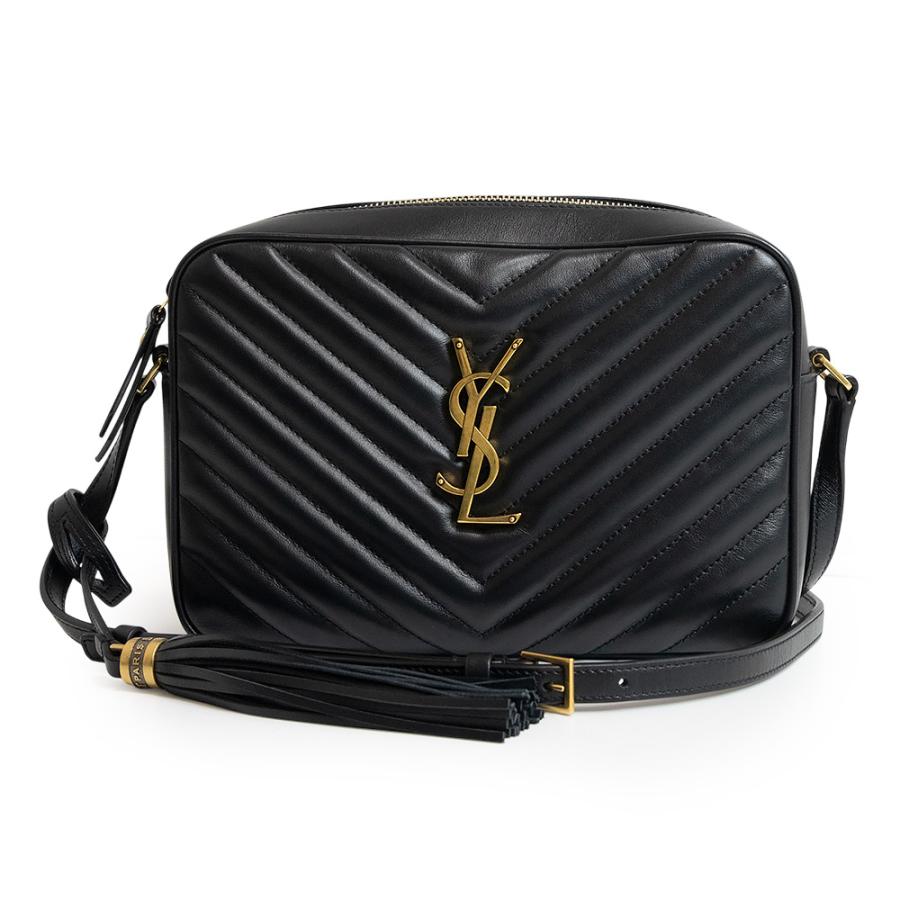 人気商品YSLサンローランルー カメラバッグ 金具ゴールド SAINT LAURENT （未使用 展示品）サンローラン ルー キルティング