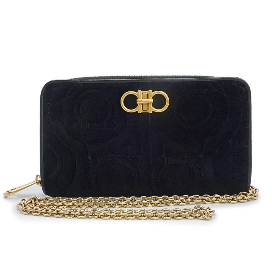 近年モデル　サルヴァトーレフェラガモ　ショルダーウォレット　2way ガンチーニ FERRAGAMO（フェラガモ） （未使用 展示品）サルヴァトーレフェラガモ