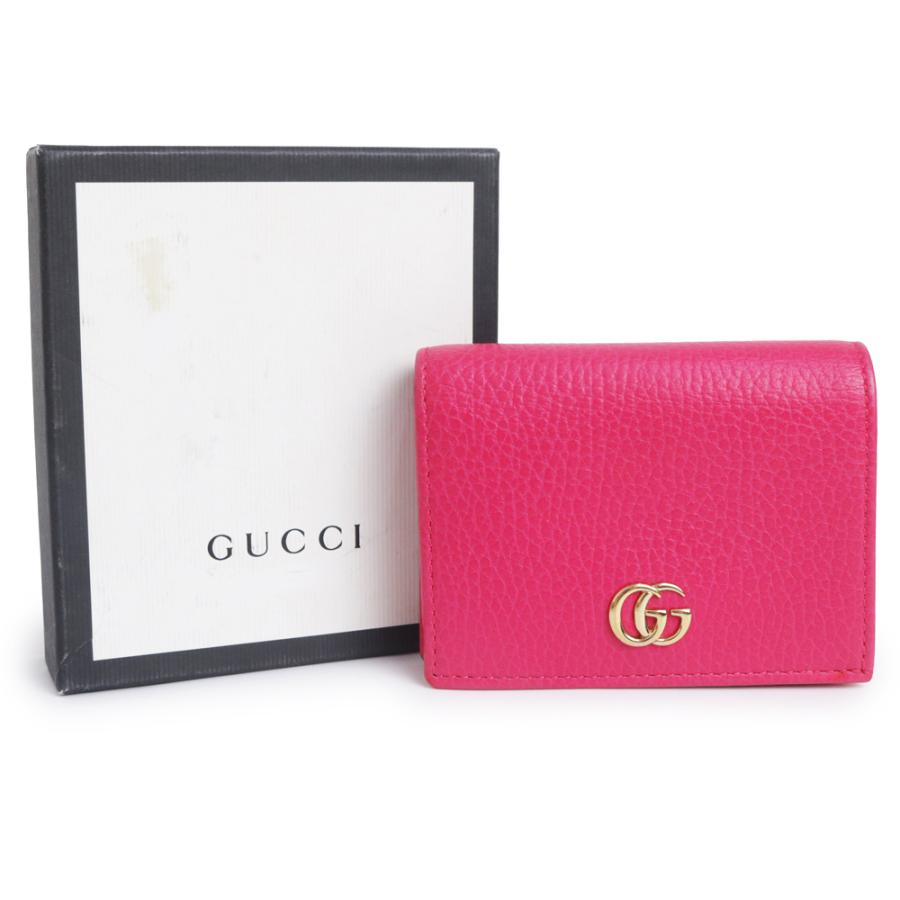 GUCCI（グッチ） （中古）GUCCI 456126 GGマーモント ダブルG カード