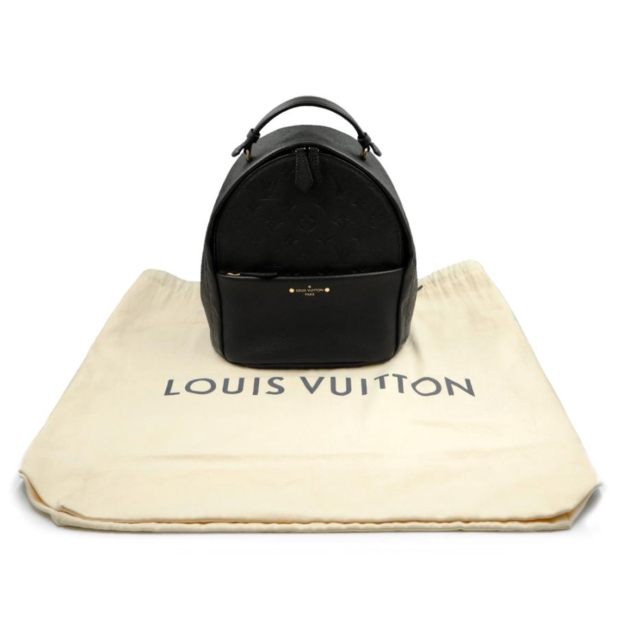 （未使用　展示品）LOUIS VUITTON ルイ ヴィトン M44016 ソルボンヌ モノグラムアンプラント ノワール ブラック リュック デイパック バックパック レザー_1