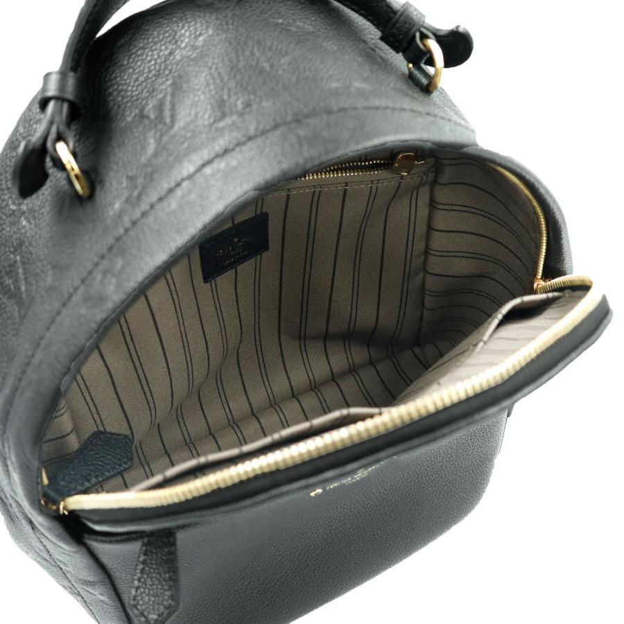 （未使用　展示品）LOUIS VUITTON ルイ ヴィトン M44016 ソルボンヌ モノグラムアンプラント ノワール ブラック リュック デイパック バックパック レザー_2