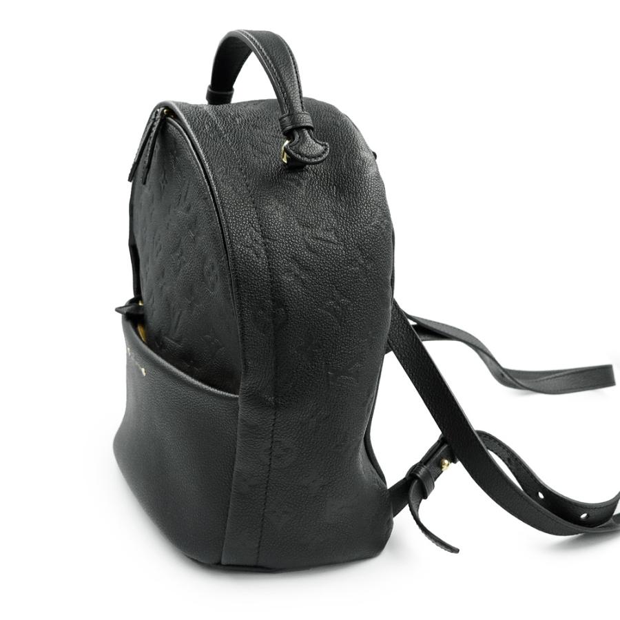 （未使用　展示品）LOUIS VUITTON ルイ ヴィトン M44016 ソルボンヌ モノグラムアンプラント ノワール ブラック リュック デイパック バックパック レザー_3