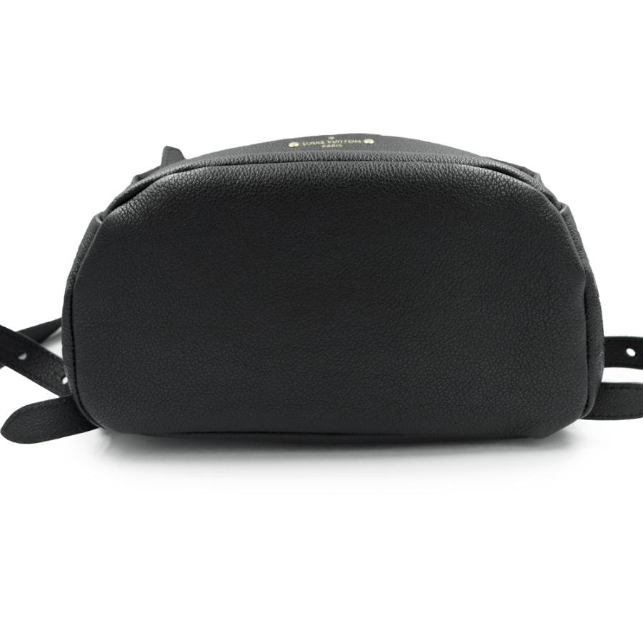 （未使用　展示品）LOUIS VUITTON ルイ ヴィトン M44016 ソルボンヌ モノグラムアンプラント ノワール ブラック リュック デイパック バックパック レザー_6