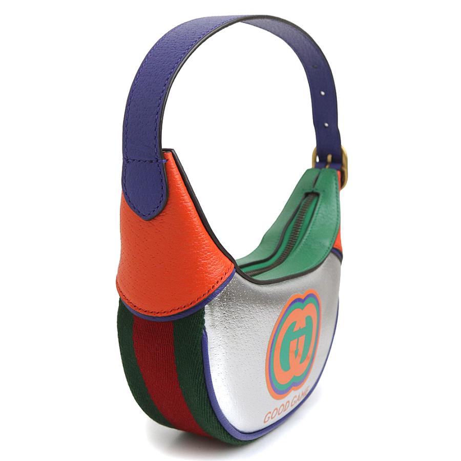 GUCCI ハンドバッグ メタリックレザー GUCCI（グッチ） （未使用 展示品）グッチ グッドゲーム ミニ ハーフ