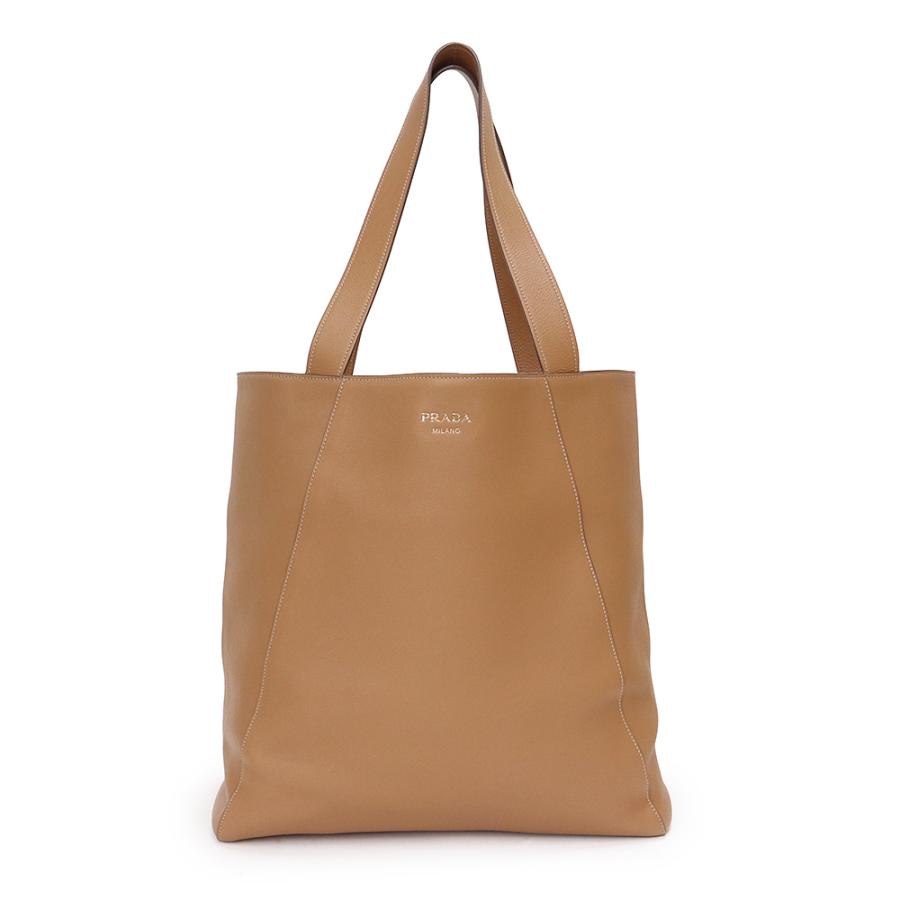 PRADA プラダ メタリック ゴールド ブラウン ショルダーバッグ PRADA 