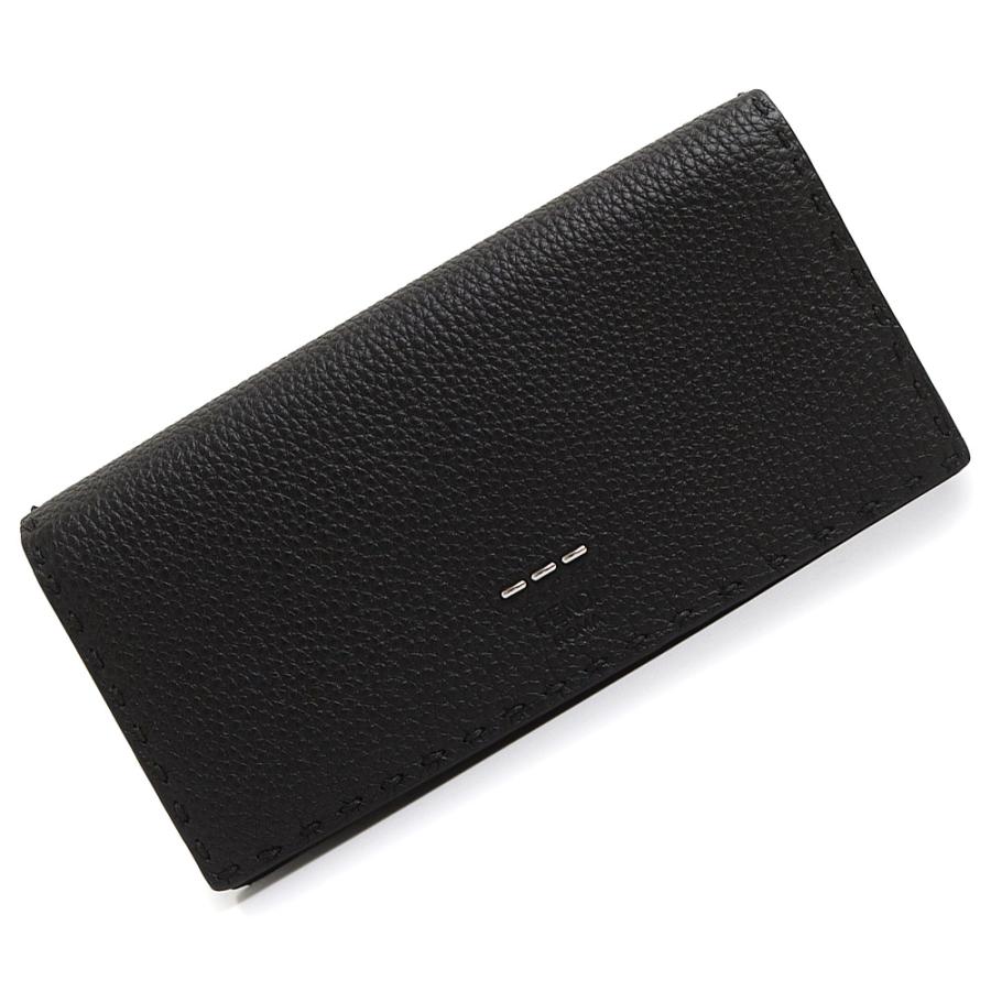 現行品◇極美品◇フェンディ セレリア 二つ折り長財布 ブラック ユニセックス FENDI（フェンディ） （新品・未使用品）フェンディ セレリア