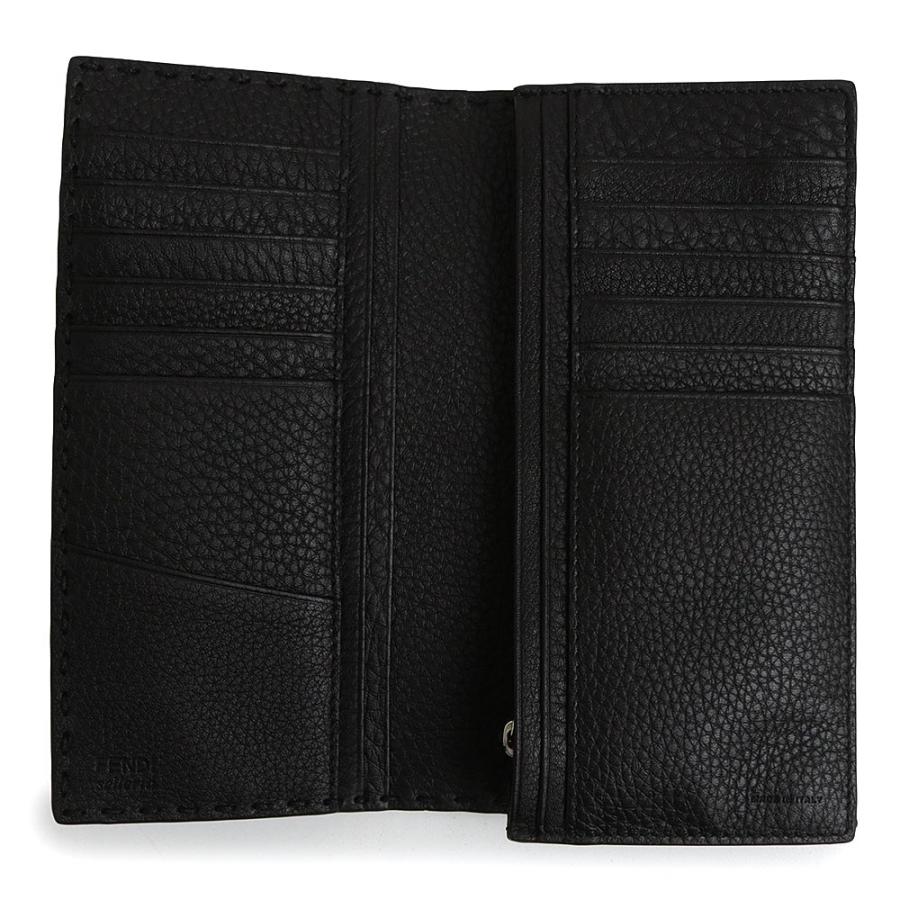 現行品◇極美品◇フェンディ セレリア 二つ折り長財布 ブラック ユニセックス FENDI（フェンディ） （新品・未使用品）フェンディ セレリア