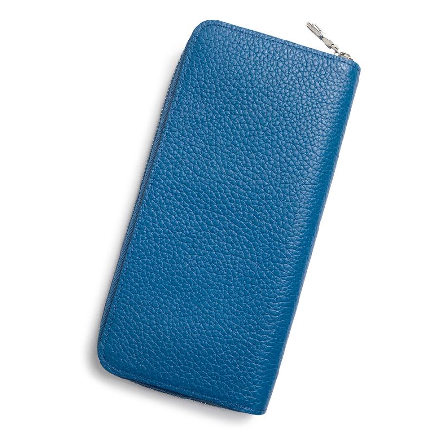 （新品・未使用品）LOUIS VUITTON ルイ ヴィトン M58411 ジッピーウォレット ヴェルティカル ラウンドファスナー  長財布 トリヨンレザー ブルー シルバー金具の画像