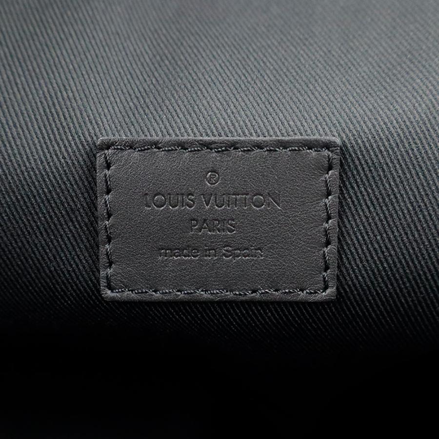 （未使用　展示品）LOUIS VUITTON ルイ ヴィトン N40091 ダミエ アンフィニ バックパック アストラル ネイビー オニキス ブラック リュック デイパック レザー_8
