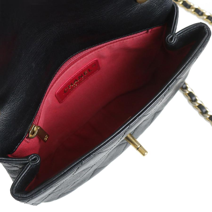 CHANEL（シャネル） （中古）CHANEL ココマーク マトラッセ カーフ