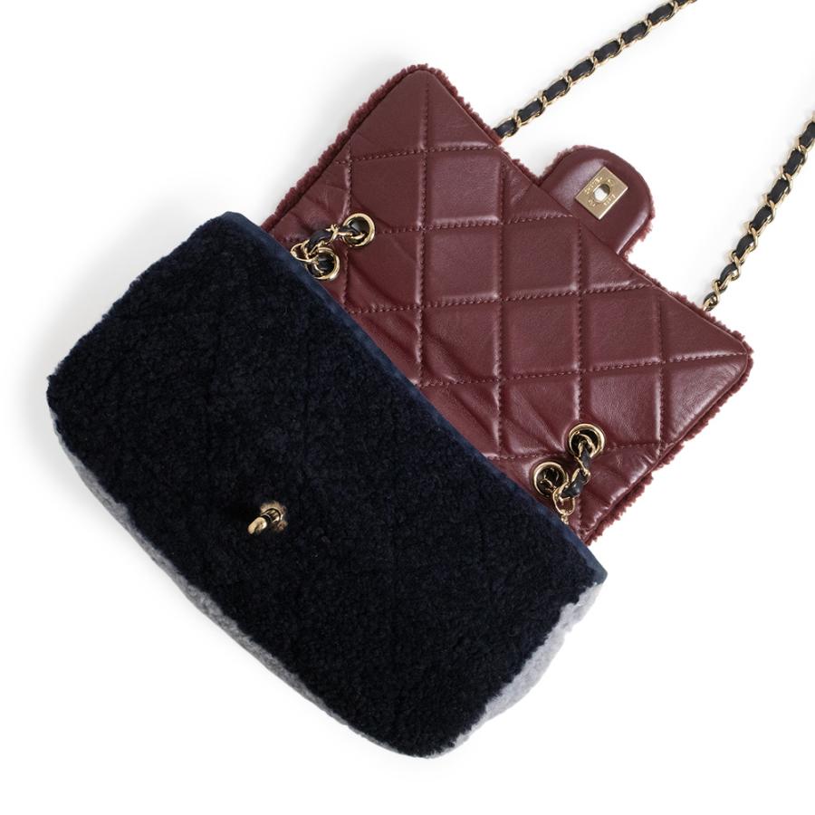CHANEL（シャネル） （美品）CHANEL トリコロール Wチェーン フラップ