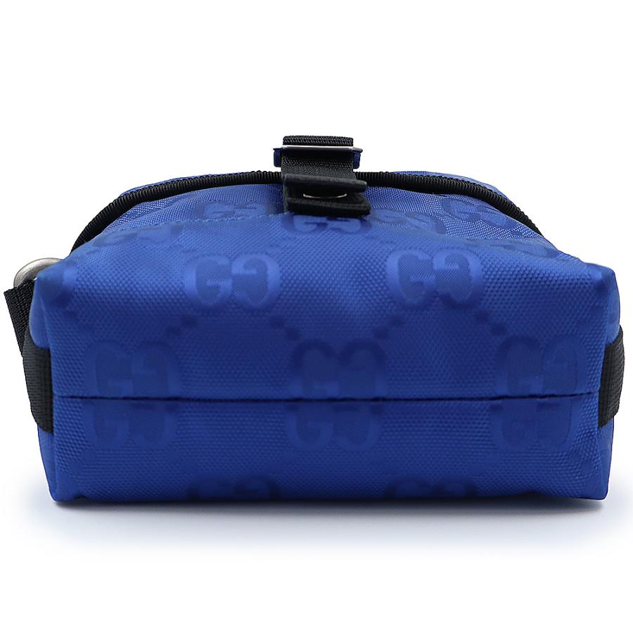 （未使用　展示品）GUCCI グッチ 643858 Gucci Off The Grid オフザグリッド GGナイロン ブルー メッセンジャー ショルダーバッグ 斜め掛け_6