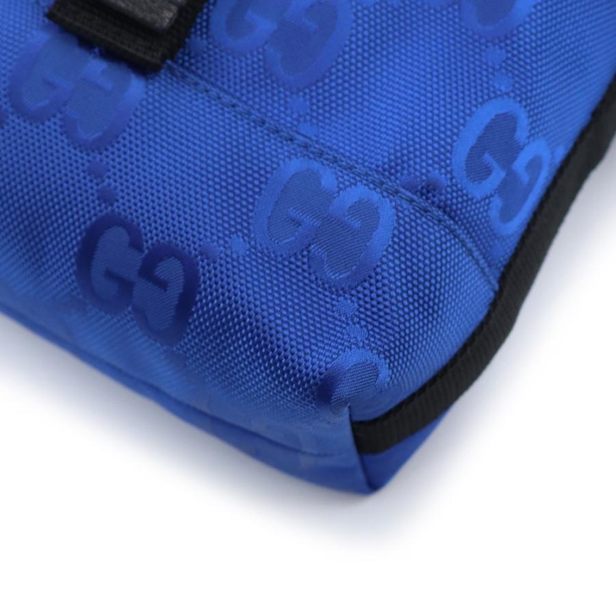 （未使用　展示品）GUCCI グッチ 643858 Gucci Off The Grid オフザグリッド GGナイロン ブルー メッセンジャー ショルダーバッグ 斜め掛け_9
