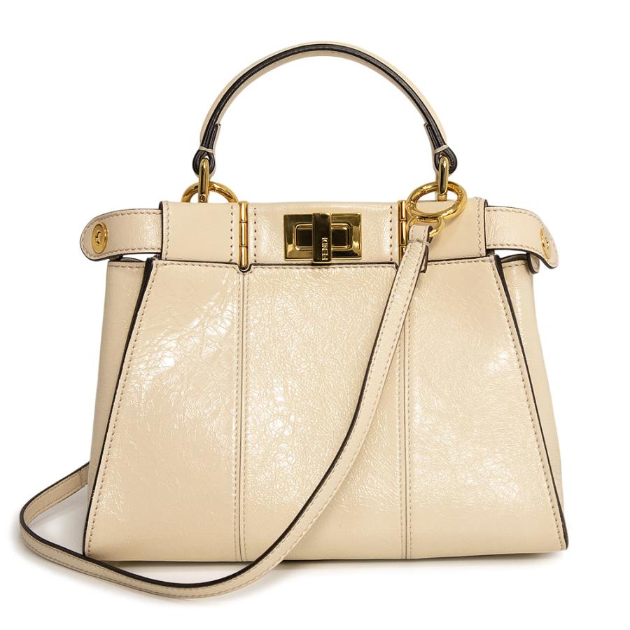 フェンディ ミニピーカブー 8BN244 ラムスキン FENDI（フェンディ） （未使用 展示品）FENDI 8BN244 ピーカブー ミニ