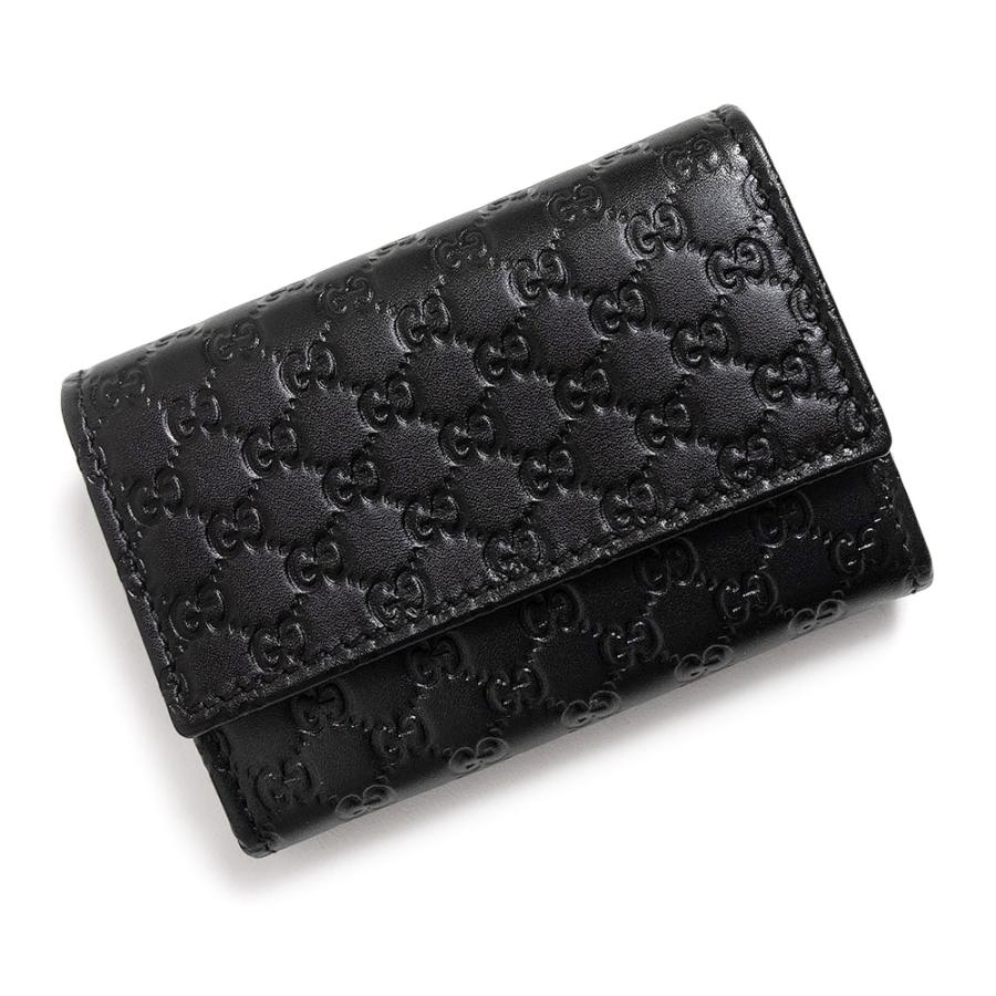 極美品　グッチ ケース GUCCI マイクログッチシマ ブラック 小銭入れ GUCCI（グッチ） （未使用 展示品）GUCCI 295845 マイクログッチシマ