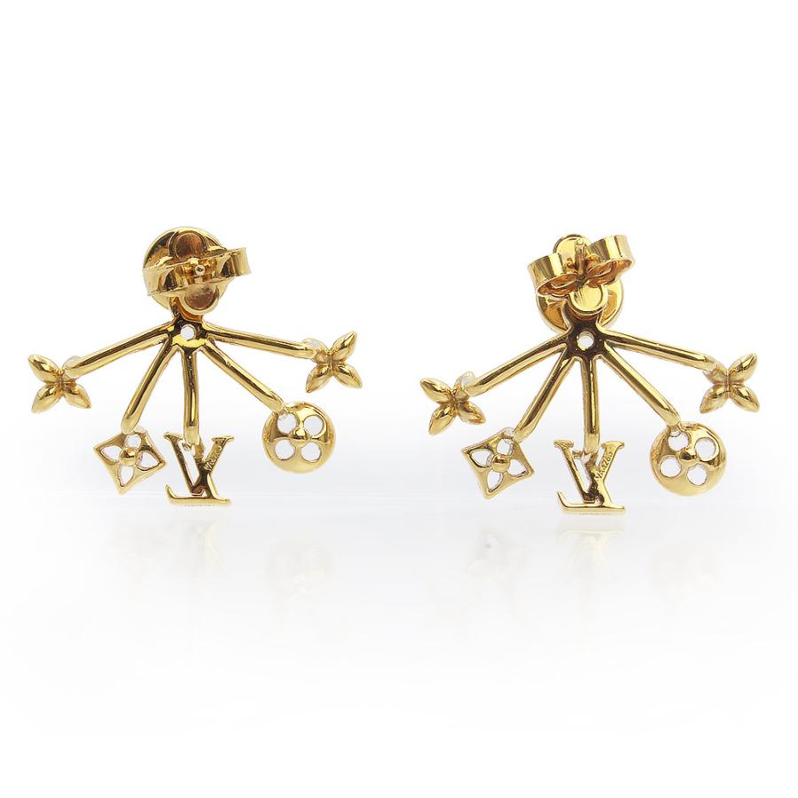 （未使用　展示品）LOUIS VUITTON ルイ ヴィトン M00601 クルーザー ゴールド ピアス 箱付