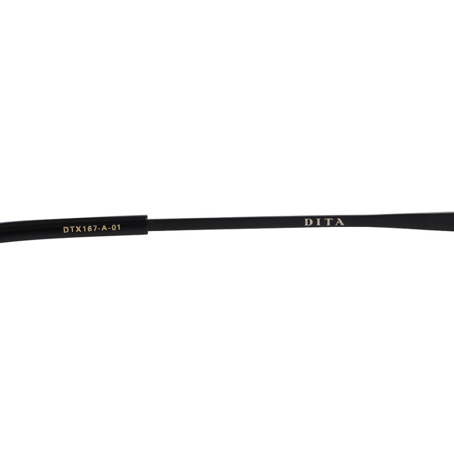 （未使用　展示品）DITA ディータ DTX167-A-01 リンコン オプティカル LINRCON アセテート チタン ブラック ゴールド アイウェア 伊達眼鏡 メガネフレームの画像