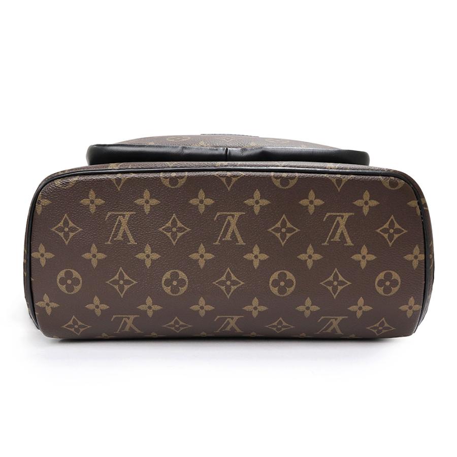 （美品）LOUIS VUITTON ルイ ヴィトン M45349 ジョッシュ NV モノグラムマカサー ブラウン ブラック リュック デイパック バックパック シルバー金具_6