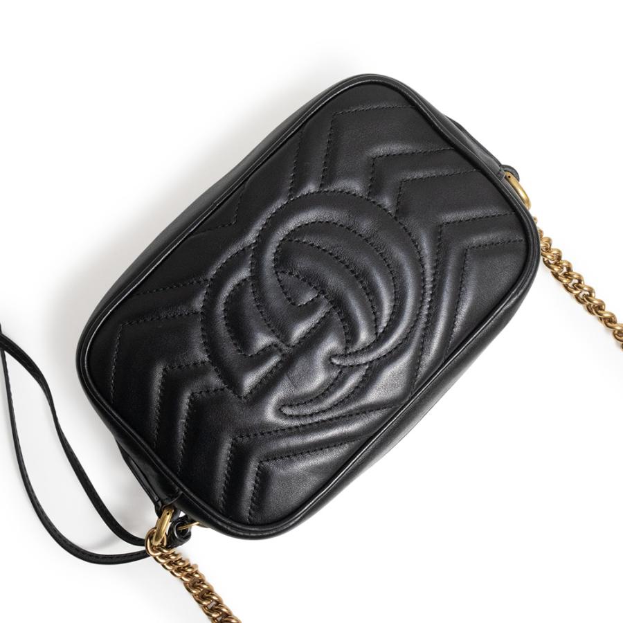 GUCCI（グッチ） （美品）GUCCI 448065 GGマーモント ミニ カメラ