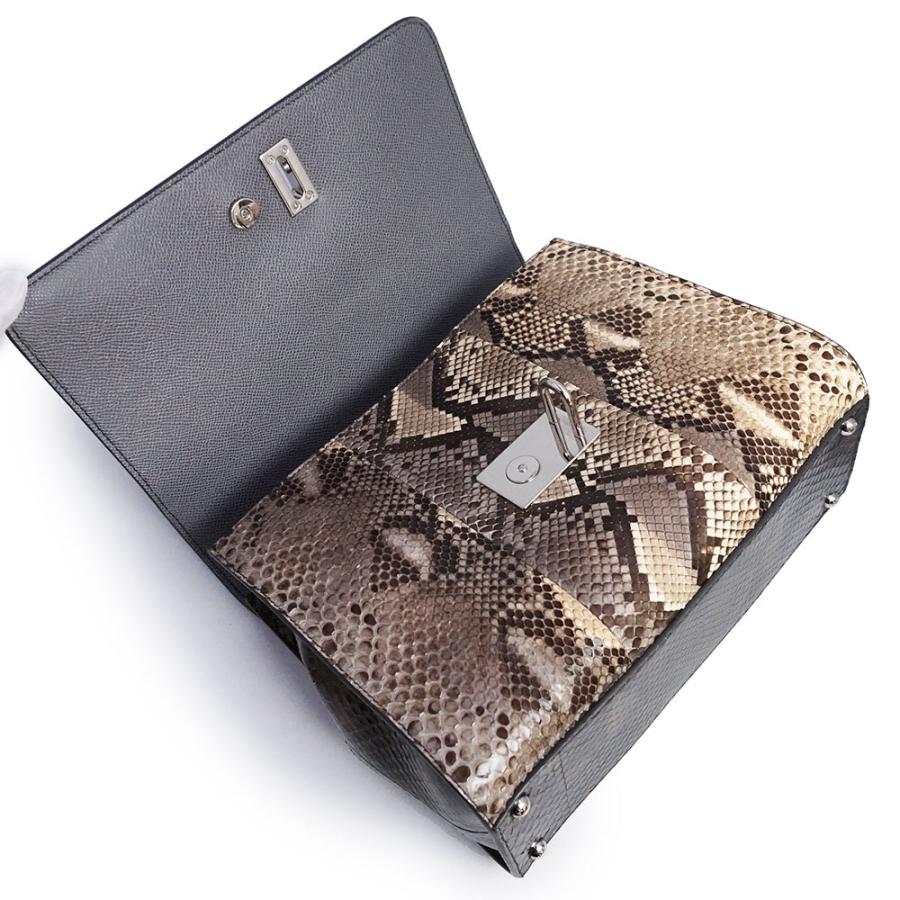 未使用 展示品）DOLCE&GABBANA ミス モニカ クロコダイル パイソン