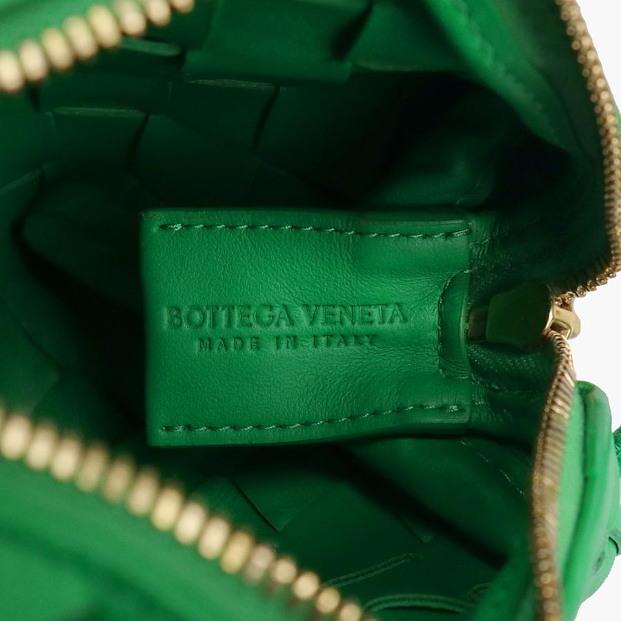（未使用　展示品）BOTTEGA VENETA ボッテガヴェネタ 680255 ミニ ループ カメラバッグ イントレチャート ラムスキン パラキート ショルダーバッグ 斜め掛け_7