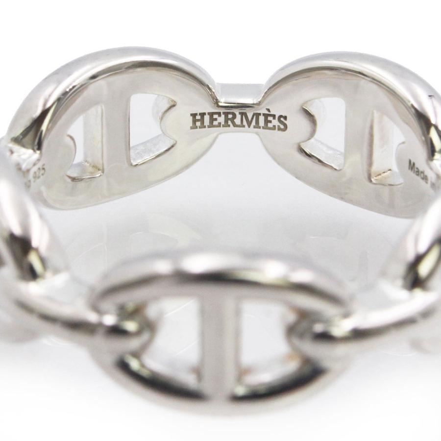 エルメス　シェーヌダンクル　アンシェネpmリング　57 シルバー925 6g HERMES（エルメス） （新品・未使用品）HERMES アンシェネ PM