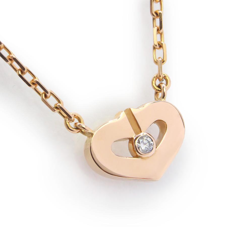 Cartier（カルティエ） （美品）Cartier B3040400 Cハート K18PG 750