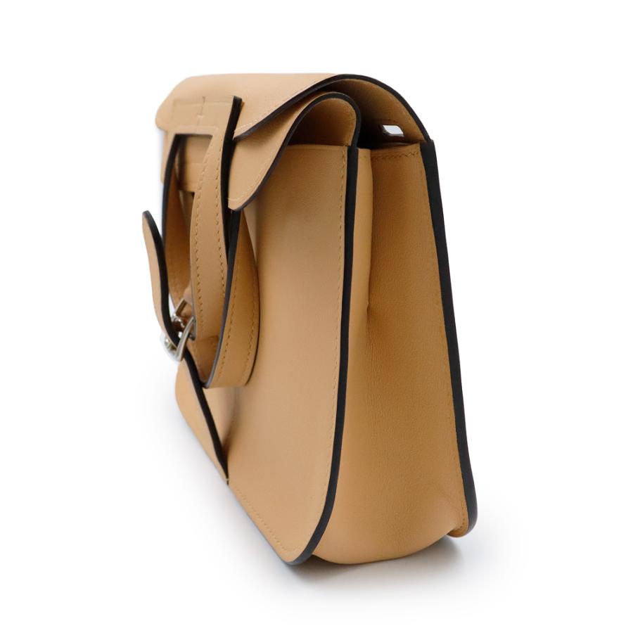 （未使用 展示品）HERMES エルメス アルザン ミニ ヴォースイフト ナチュラルサブレ ベージュ A刻印 2way ショルダー ハンドバッグ 斜め掛け レザーの画像