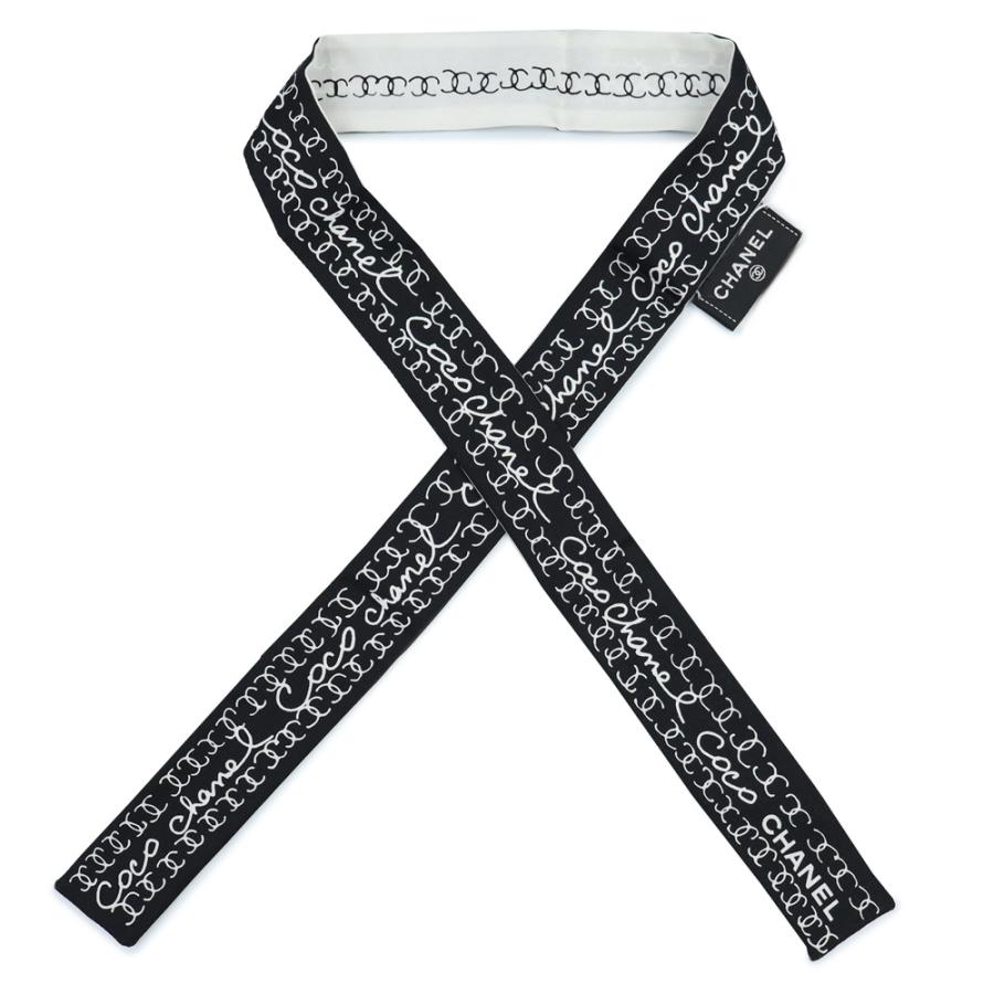 CHANEL（シャネル） （美品）CHANEL AA8033 ココマーク リボンスカーフ 
