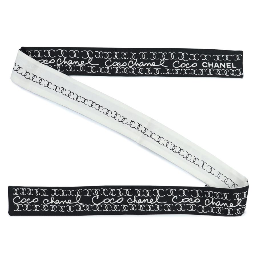 CHANEL（シャネル） （美品）CHANEL AA8033 ココマーク リボンスカーフ 