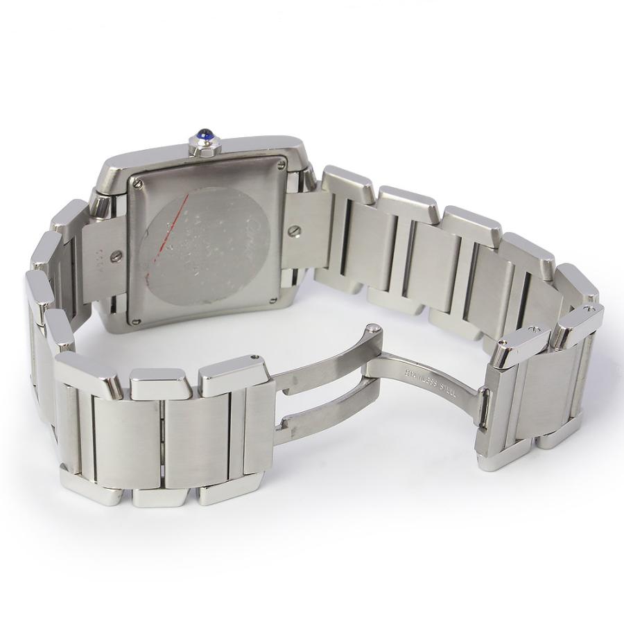 中古 カルティエ CARTIER W51031Q3 シルバー レディース 腕時計 カルティエ タンクフランセーズ SM W51008Q3 シルバー レディース 時計