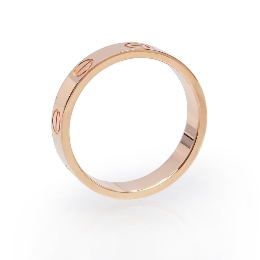 （未使用 展示品）Cartier カルティエ B4085200 スモールモデル ミニ ラブ K18PG 750 ピンクゴールド リング 指輪 #49 9号 ギャラ 保証書 箱付 | カルティエ Cartier リング ラブ ウェディング B4085253 ミニラブ K18PG 12.5号 / #53 【中古】 | リング(指輪)