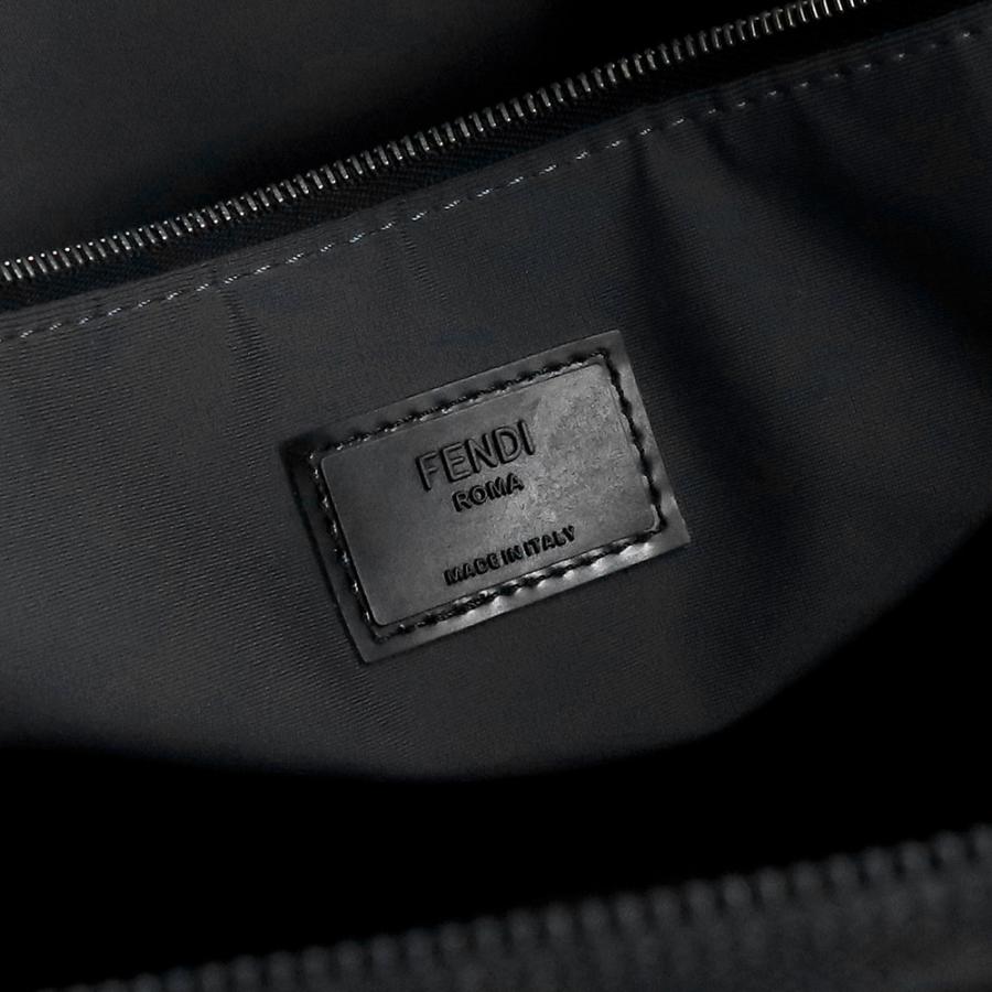 FENDI（フェンディ） （中古）FENDI 7VA400 FFロゴ ナイロン レザー