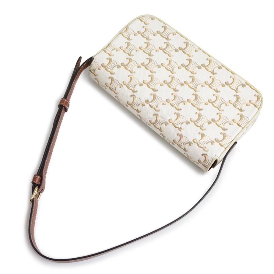 CELINE セリーヌ トリオンフキャンバス長財布 白 PVC×レザー 美品 CELINE（セリーヌ） （新品・未使用品）CELINE 194142CUZ クロード
