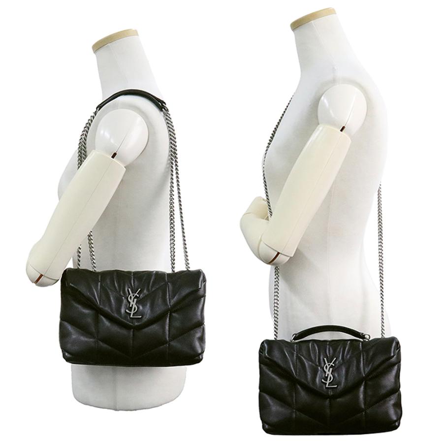●極美品　サンローラン　パファー スモール　ラムスキン　ショルダー　レザー SAINT LAURENT （未使用 展示品）SAINT サンローラン 759337 パファー