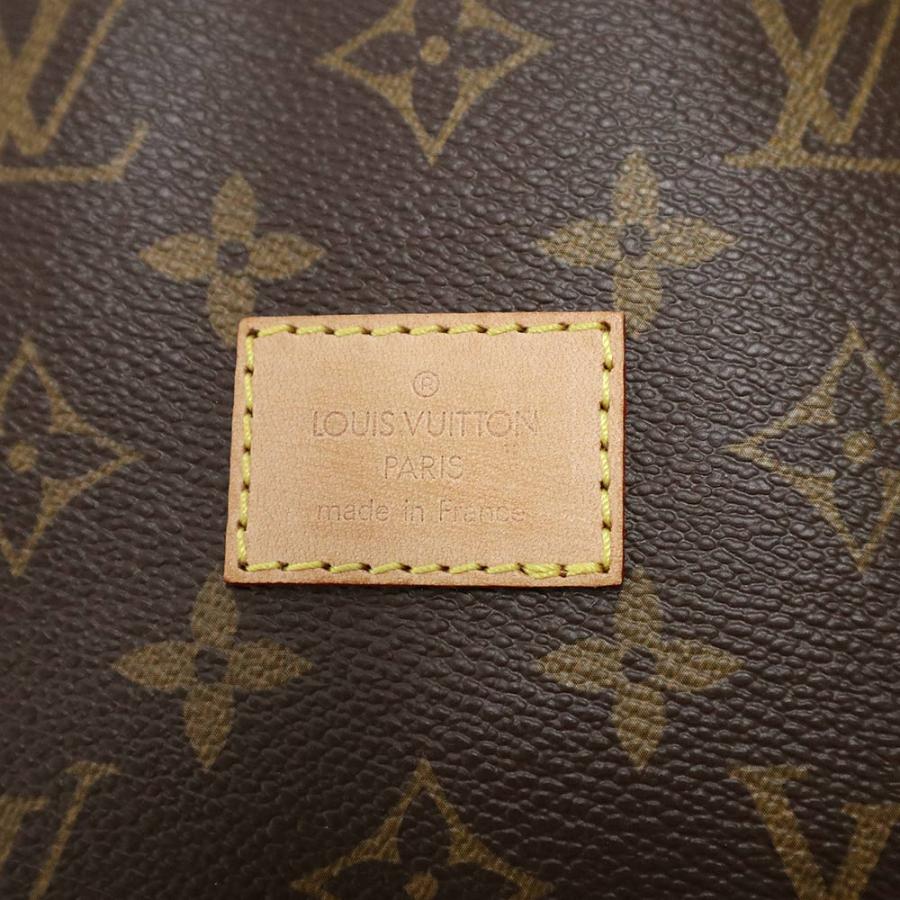 （中古）LOUIS VUITTON ルイ ヴィトン M42256 ソミュール 30 モノグラム レザー ブラウン ショルダーバッグ 斜め掛け ゴールド金具_9