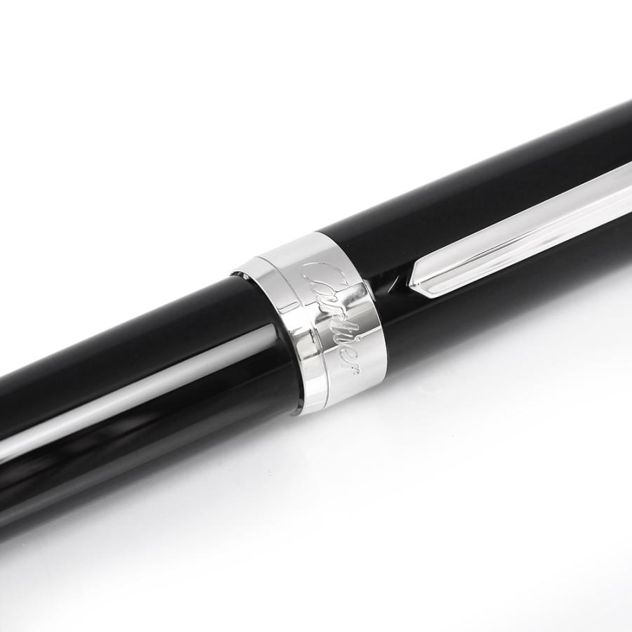 カルティエ ST220002 パシャ ドゥ カルティエ パラジウム フィニッシュ ブラック シルバー ツイスト式 M 中字 ボールペン Cartier（中古） Cartier（カルティエ） （中古）Cartier ST220002 パシャ ドゥ