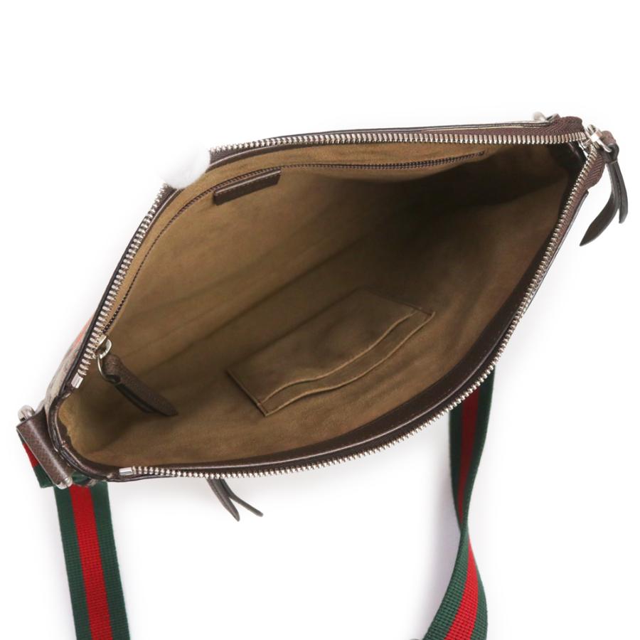 （未使用　展示品）GUCCI グッチ 406408 バード ティアン GGスプリームキャンバス レザー ベージュ ブラウン ショルダーバッグ アンティークシルバー金具_1