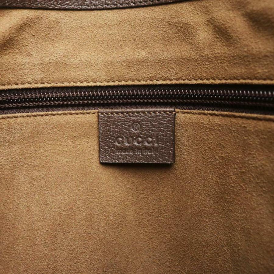（未使用　展示品）GUCCI グッチ 406408 バード ティアン GGスプリームキャンバス レザー ベージュ ブラウン ショルダーバッグ アンティークシルバー金具_8
