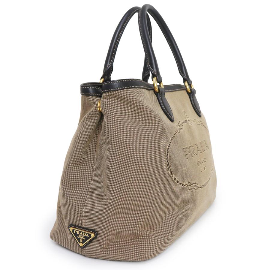 バッグ PRADA PRADA（プラダ） （美品）PRADA 1BA579 カーフスキン ロゴジャガード